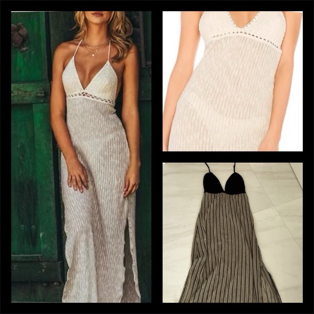 POEMA Havana dress in black